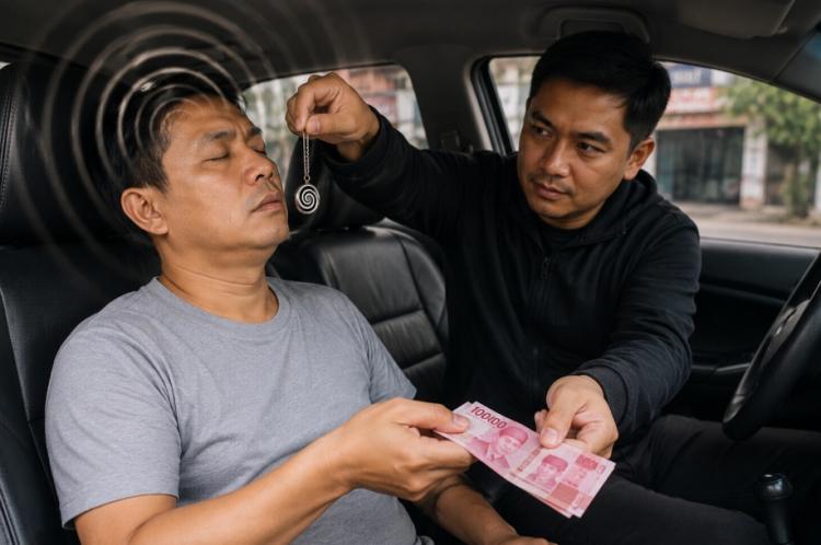 Diduga Jadi Korban Hipnotis, Pria di Batam Kehilangan Uang Usai Terima Tumpangan Orang Tak Dikenal