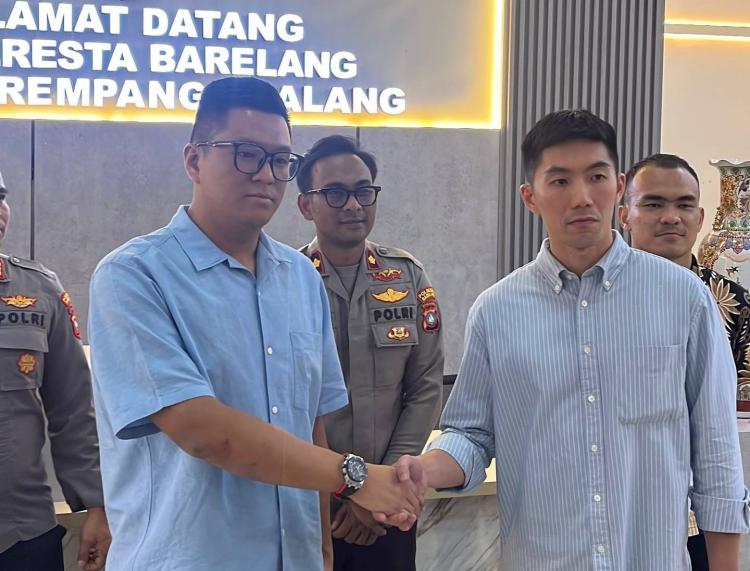 Ketua Perbasi Batam Junico dan Dody Damai di Polsek Lubuk Baja, Kasus Grand Batam Mall Selesai Kekeluargaan