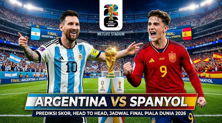 Argentina Pakai Jersey Keramat di Final Piala Dunia 2026, Spanyol Andalkan Seragam Juara 2010