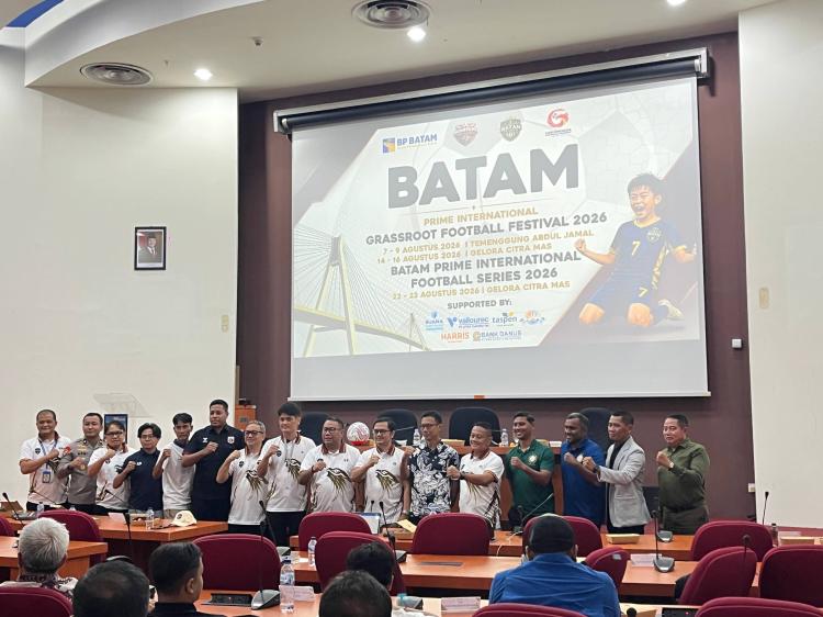 BP Batam Jajaki MoU dengan Garuda Yaksa FC untuk Pembinaan Sepak Bola Usia Dini di Batam