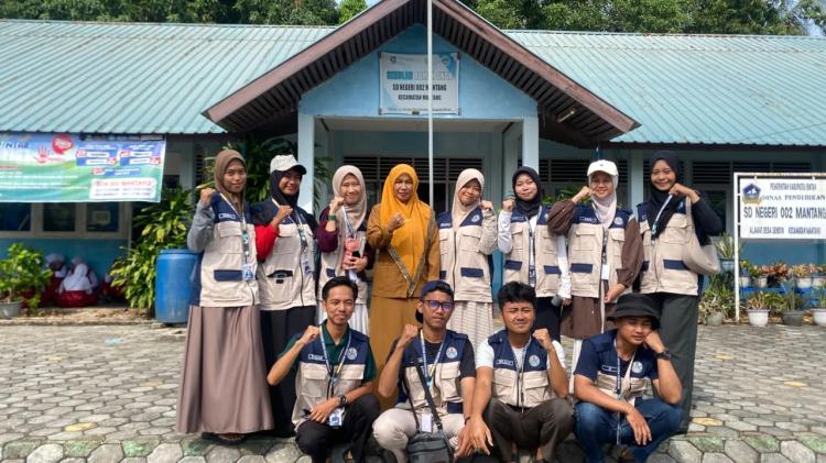 Mahasiswa KKN STAIN Kepri Siap Bantu Mengajar di SDN 002 Mantang, Ini Harapan Kepala Sekolah