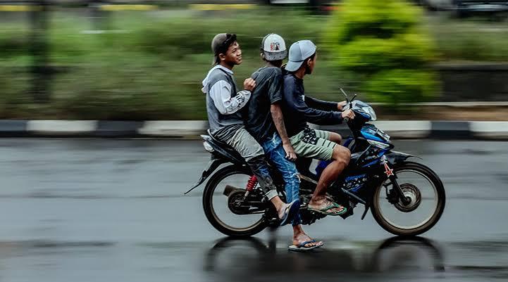 Polres Anambas Kampanyekan Stop Bonceng Tiga, Keselamatan Berkendara Jadi Prioritas