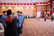 79 CPNS Resmi Jadi PNS di Kepri, Sekda Misni: Dedikasi Anda Jaga Ketahanan Nasional & Junjung Nilai BerAKHLAK