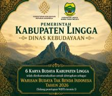 Enam Budaya Asal Lingga Resmi Jadi Warisan Budaya Takbenda Indonesia