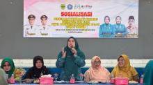 Cegah Kekerasan Sejak dari Rumah, Dinsos PPPA Lingga Gelar Sosialisasi Perlindungan Perempuan dan Anak