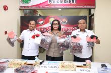 16 Kasus Narkoba Diungkap dalam Dua Pekan, Polda Kepri Sita 4 Kilogram Sabu dan Gagalkan Peredaran Vape Etomidate