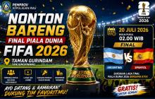 Pemprov Kepri Gelar Nobar Final Piala Dunia 2026, Simak Jadwal dan Lokasinya