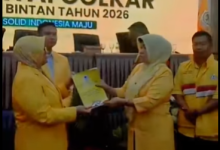 Fiven Sumanti Kembali Pimpin Golkar Bintan, Target 10 Kursi DPRD pada Pemilu Mendatang