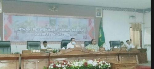 DPRD Natuna Rapat Evaluasi Fasilitas RSUD Natuna Hadapi Covid-19