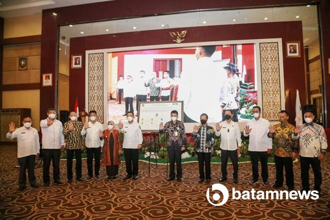 Rakor Pencegahan Korupsi Dengan KPK, Gubernur Ansar Nyatakan Komitmen Cegah Korupsi di Provinsi Kepri 